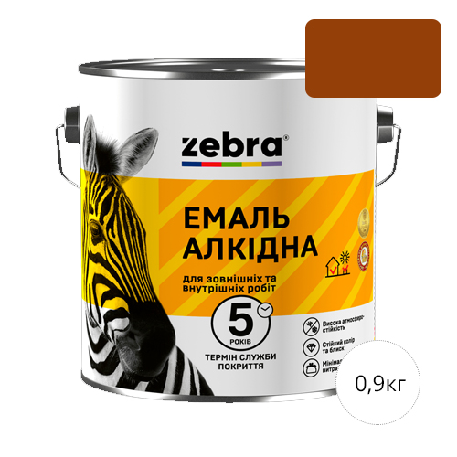 Zebra 0,9 Желто-коричневая