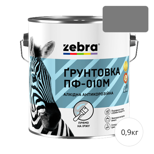 Zebra ПФ01 0,9 Темно-серая