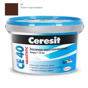 Ceresit CE 40 темно-коричневый