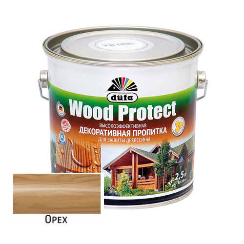 Пропитка Dufa Wood Protect Орех