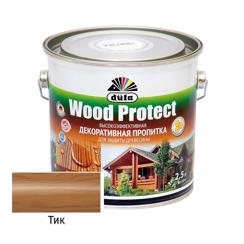 Пропитка Dufa Wood Protect Тик
